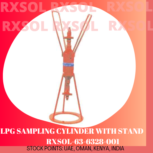LPG SAMPLING CYLINDER WITH STAND